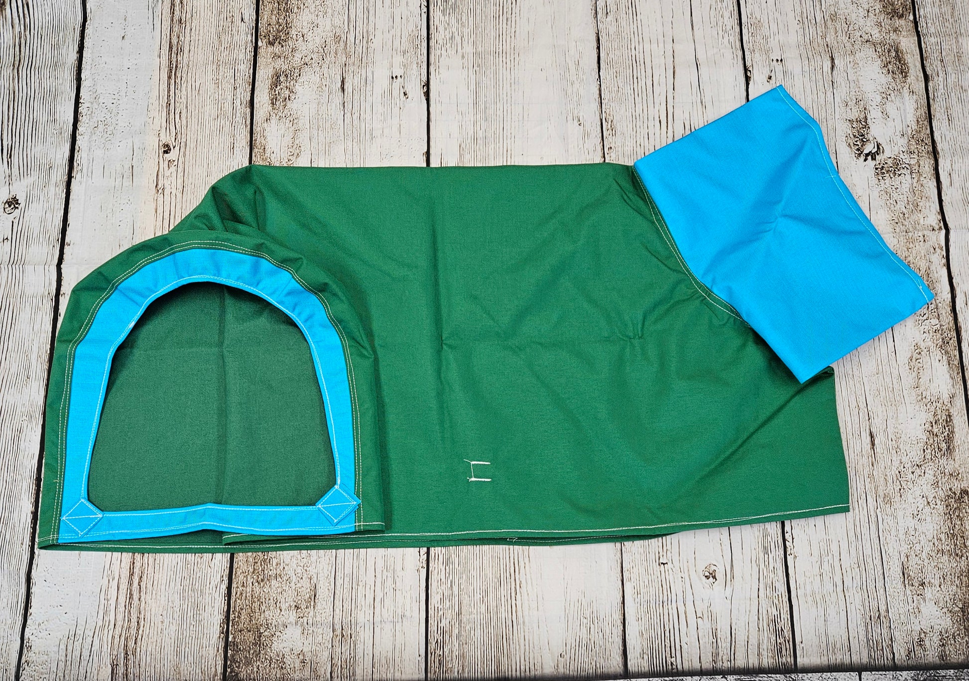 Open Rear Small Strip Fabric