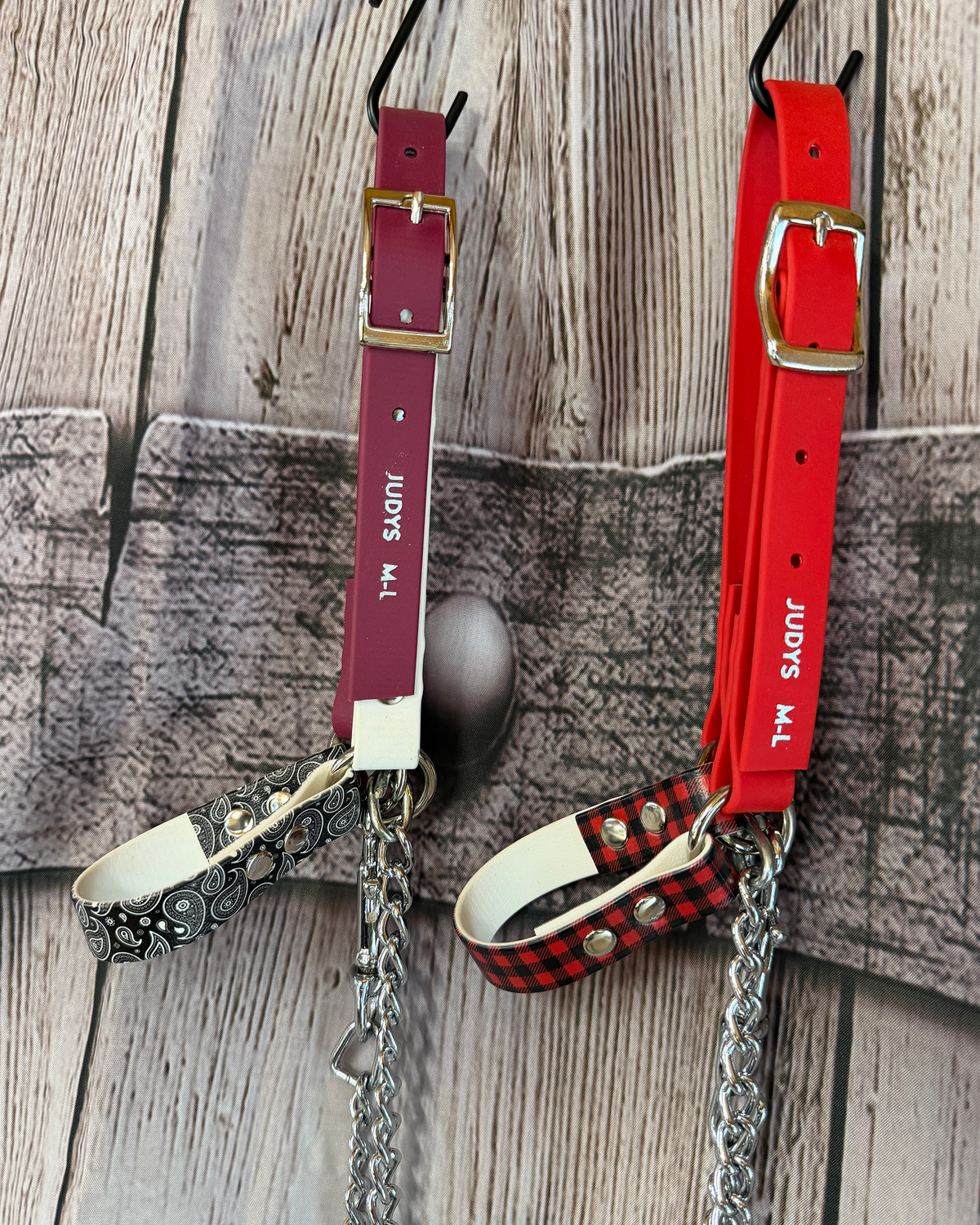 Custom Halters - Paisley & Plaid Prints