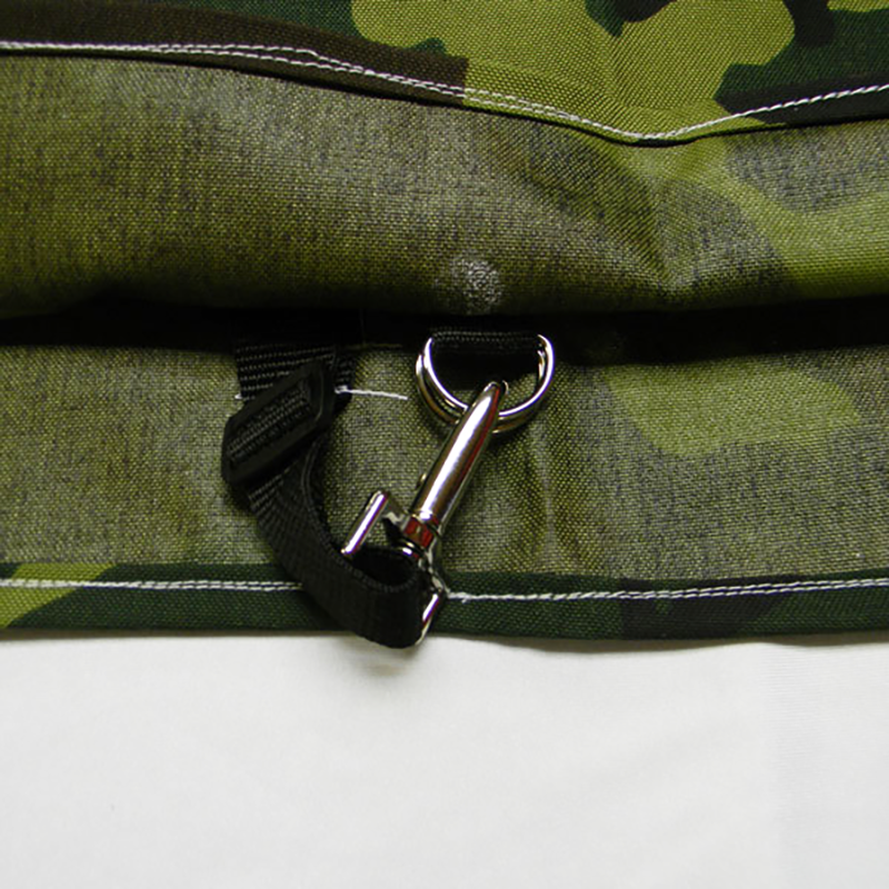 Snap added to belly strap