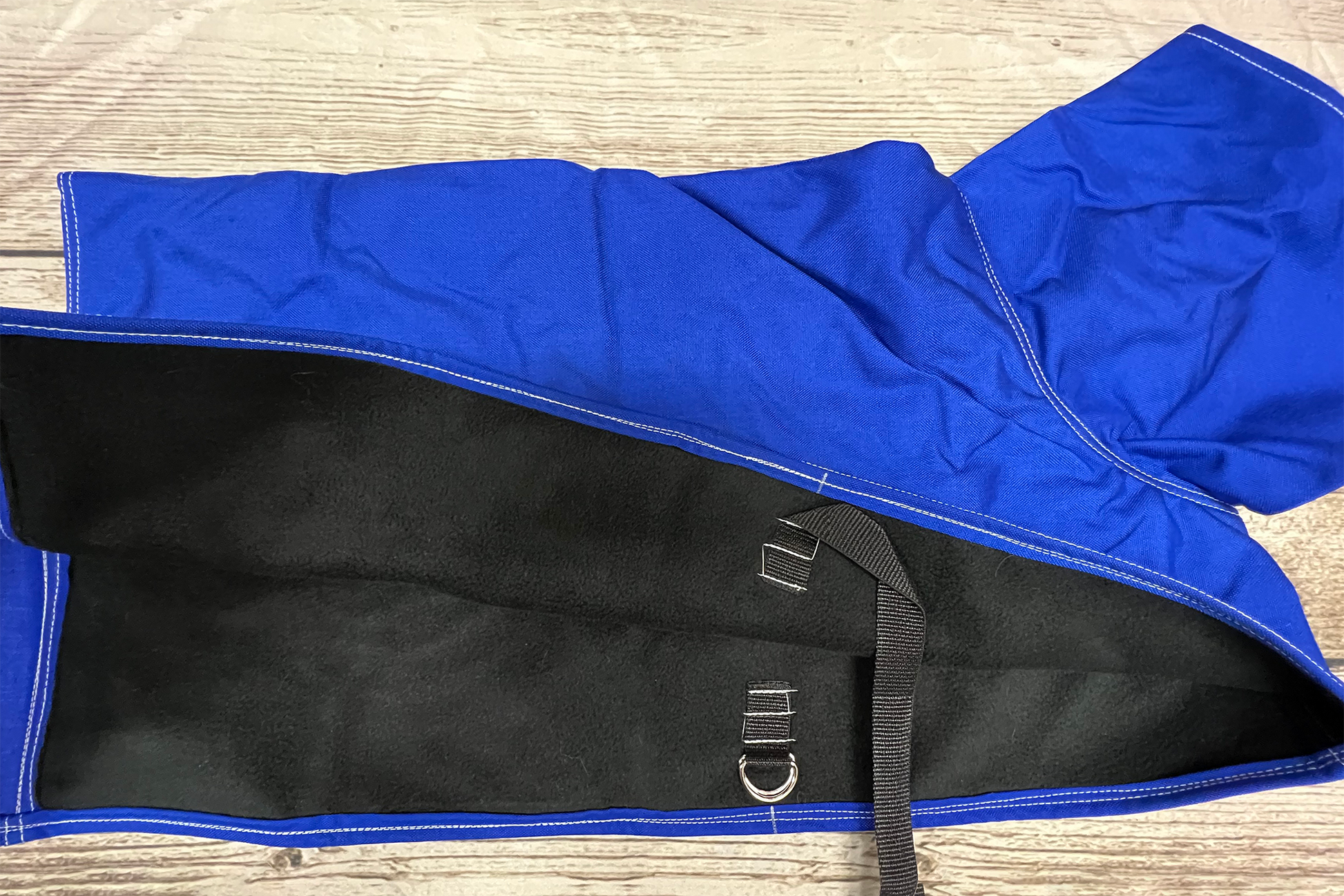 Goat Fleece Lined Blanket